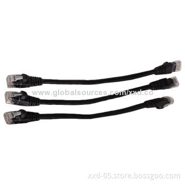 UTP Cat5 Short Patch Cord, 24AWG RJ45 Conductor